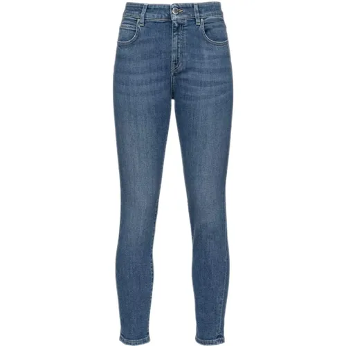 Flattering Skinny Jeans for Women , female, Sizes: W25, W30 - pinko - Modalova
