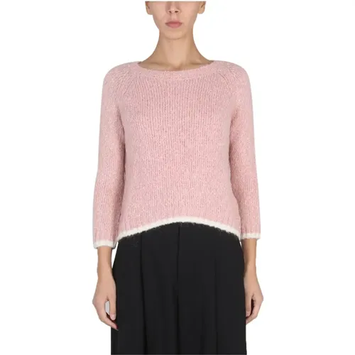 Alpaca BLD Sweater , female, Sizes: XS - Aspesi - Modalova