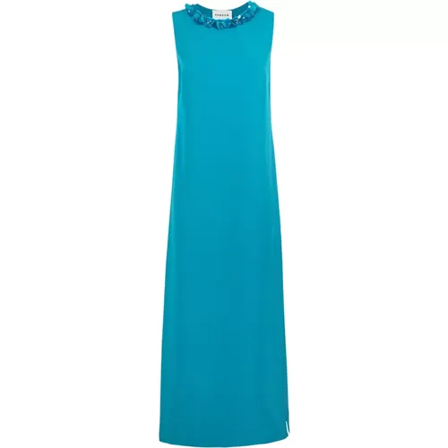Turquoise Sequin Dress , female, Sizes: M, S - P.a.r.o.s.h. - Modalova
