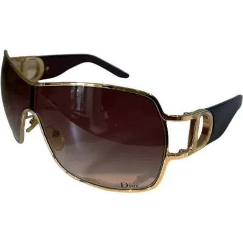 Pre-owned Metal sunglasses , female, Sizes: ONE SIZE - Dior Vintage - Modalova