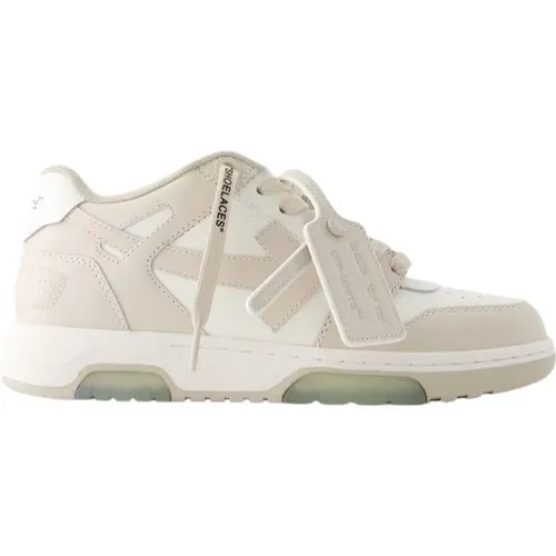 Out Of Office Sneakers - - Cuir - White/ , female, Sizes: 3 UK - Off White - Modalova