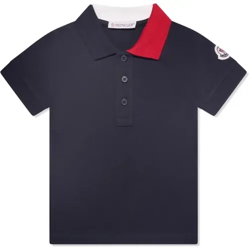 Kinder Polo Shirt SS Moncler - Moncler - Modalova