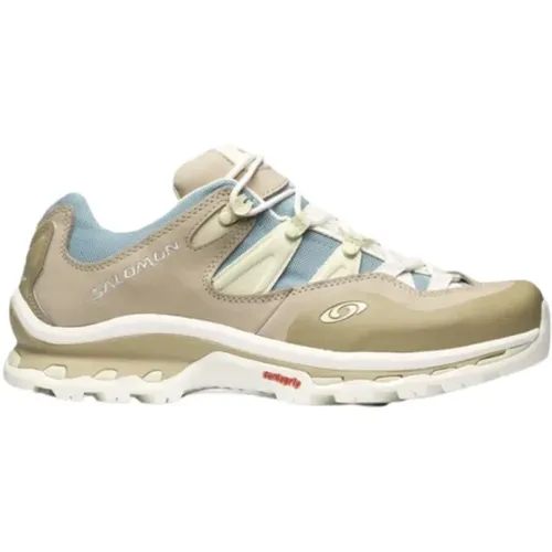Xt-Quest 2: Grey Lace-Up Sneakers , male, Sizes: 9 UK, 10 1/2 UK, 11 1/2 UK, 7 1/2 UK, 11 UK, 10 UK, 8 1/2 UK, 8 UK, 9 1/2 UK - Salomon - Modalova