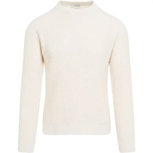 Dove Cotton Sweater Bottega Veneta - Bottega Veneta - Modalova