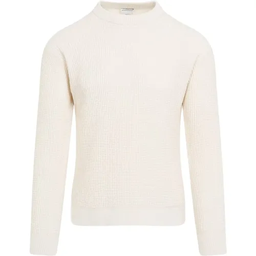 Dove Cotton Sweater , male, Sizes: S, XL - Bottega Veneta - Modalova