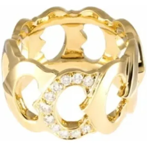 Pre-owned Gold rings , female, Sizes: ONE SIZE - Cartier Vintage - Modalova