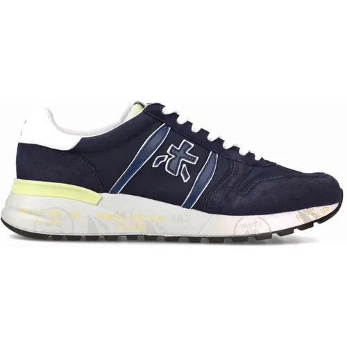 Stylish Lander Sneakers for Men , male, Sizes: 12 UK, 11 UK, 8 UK, 10 UK - Premiata - Modalova