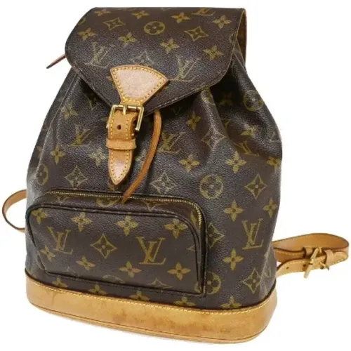 Pre-owned Canvas backpacks , female, Sizes: ONE SIZE - Louis Vuitton Vintage - Modalova