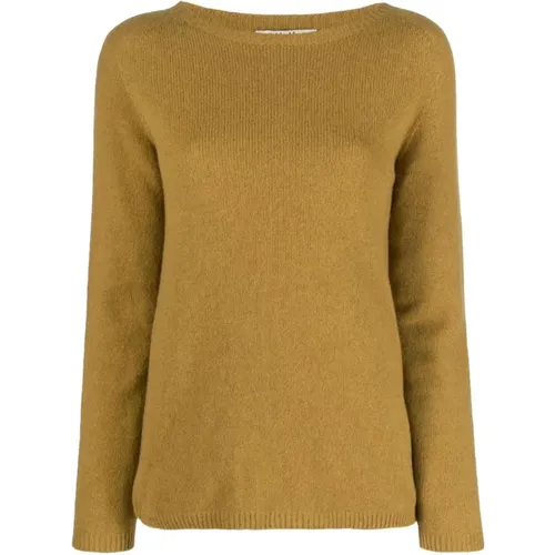 S Pullover Gelb , Damen, Größe: M - Max Mara - Modalova