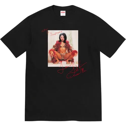 Limitierte Auflage Lil Kim Tee Schwarz , Herren, Größe: 2XL - Supreme - Modalova