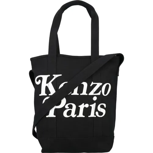 Stylish Vertical Tote Bag , male, Sizes: ONE SIZE - Kenzo - Modalova