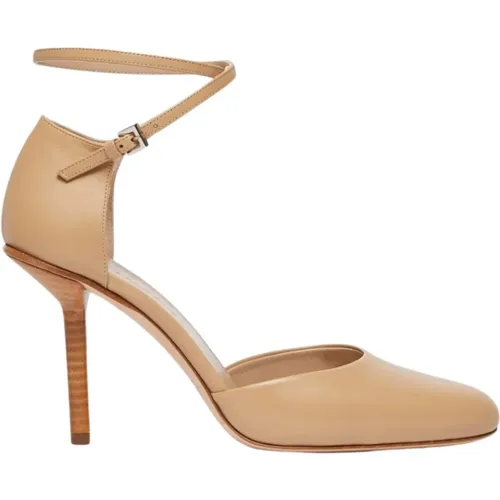 Leder Mary Jane Sandalen - Max Mara - Modalova