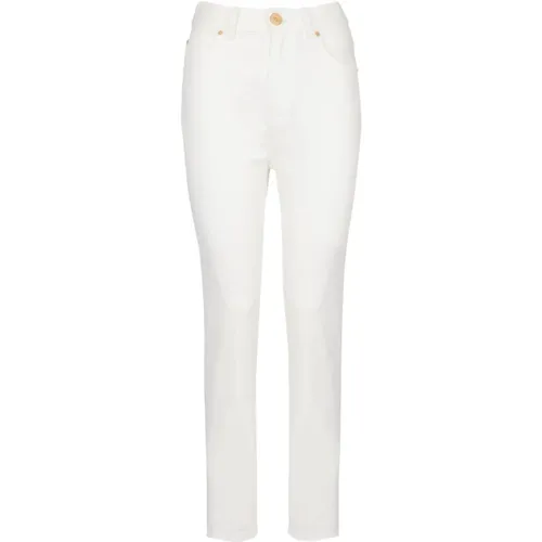 Slim Fit-Jeans , Damen, Größe: L - Balmain - Modalova