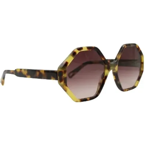 Pre-owned Acetate sunglasses , female, Sizes: ONE SIZE - Chloé Pre-owned - Modalova