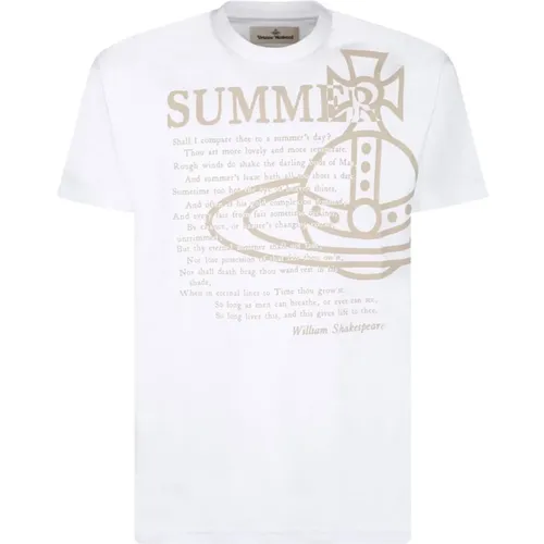 Weißes Sommer T-Shirt - Vivienne Westwood - Modalova
