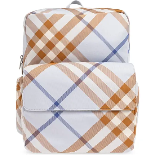 Rucksack mit Karomuster Burberry - Burberry - Modalova