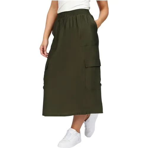 Stylish Midi Skirt for Women - Nicha Autumn , female, Sizes: 2XL - 2-Biz - Modalova