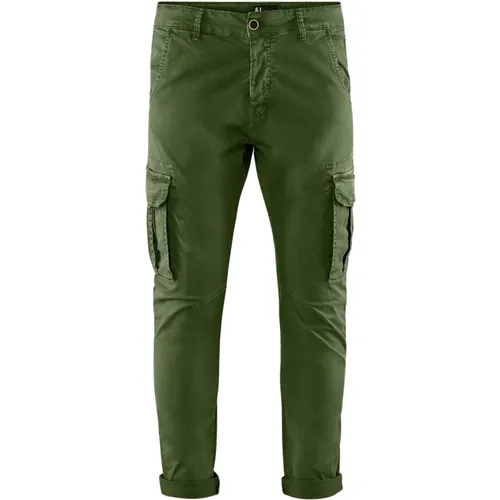 Slim Fit Cargo Pants , male, Sizes: W32, W34, W30, W31, W36, W40, W29, W33, W38, W28 - BomBoogie - Modalova