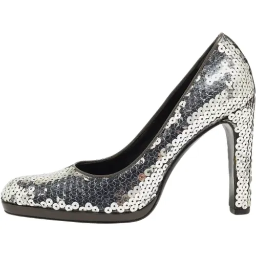 Pre-owned Stoff heels - Miu Miu Pre-owned - Modalova