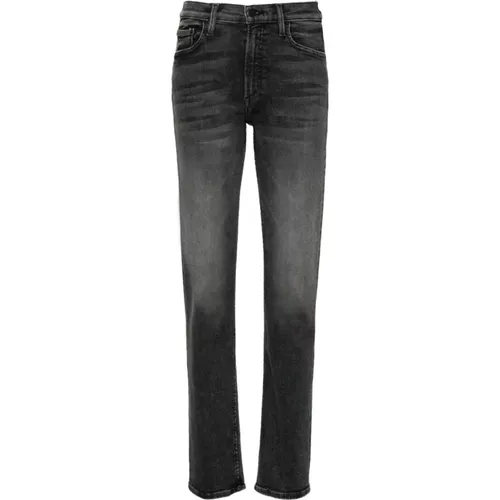 Grey Denim Jeans , female, Sizes: W31, W29, W24, W26, W28, W25, W27 - Mother - Modalova