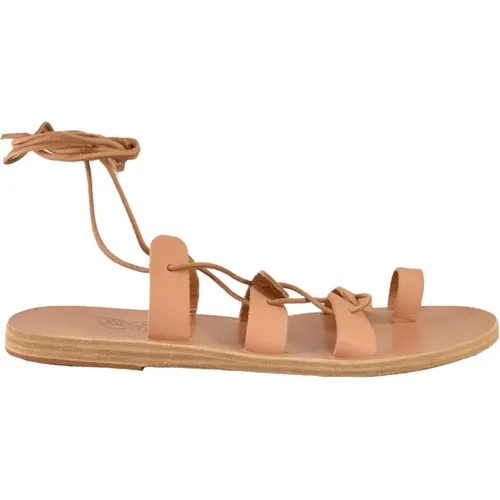 Leder Sandalen , Damen, Größe: 39 EU - Ancient Greek Sandals - Modalova