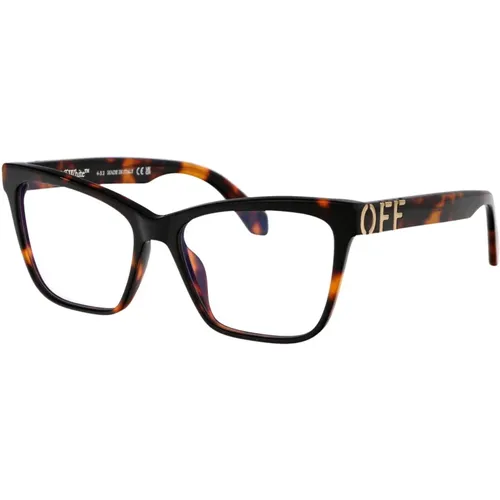 Stilvolle Optical Style 67 Brille , unisex, Größe: 55 MM - Off White - Modalova