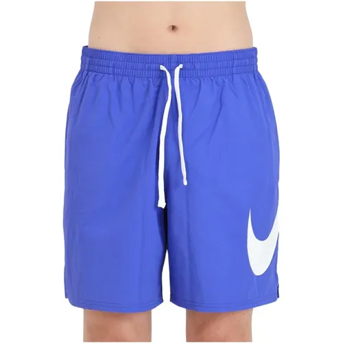 Blaue Meereskleidung Shorts für Männer , Herren, Größe: XL - Nike - Modalova
