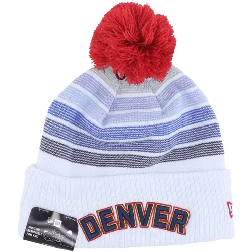 NBA City Night Pom Pom Beanie , unisex, Sizes: ONE SIZE - new era - Modalova