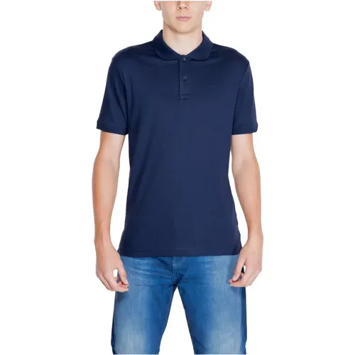 Baumwoll Herren T-Shirt Liquid Touch , Herren, Größe: M - Calvin Klein - Modalova