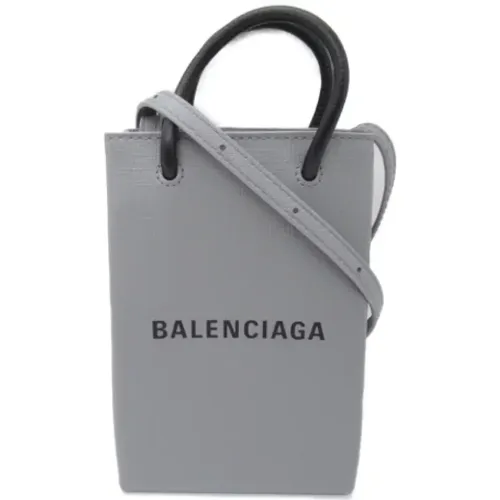 Pre-owned Leder schultertasche - Balenciaga Vintage - Modalova