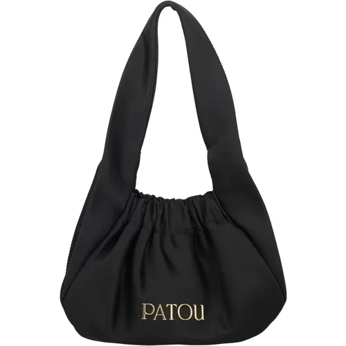 Satin Hobo Handbag , female, Sizes: ONE SIZE - Patou - Modalova