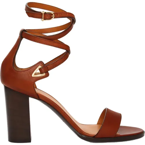 Crecy Calfskin Sandalen , Damen, Größe: 38 EU - CELINE - Modalova