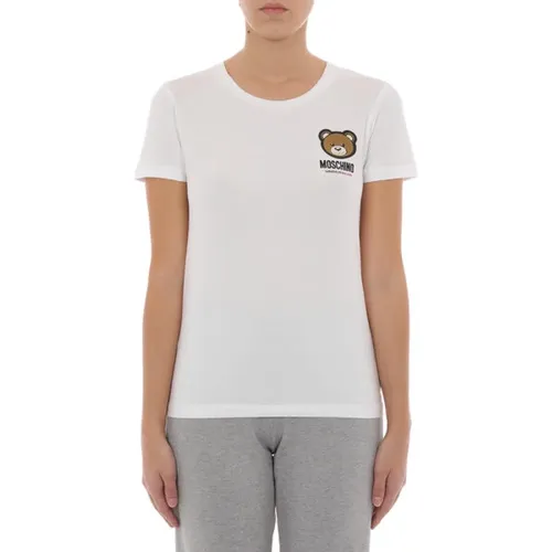T-shirts and Polos , female, Sizes: L, S, XS, M - Moschino - Modalova