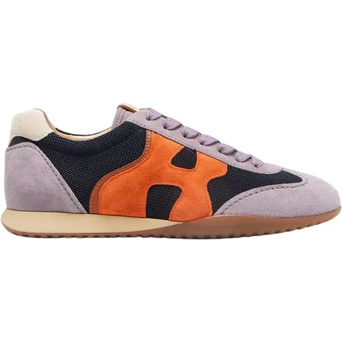 Lila Wildleder Sneakers Olympia-Z - Hogan - Modalova