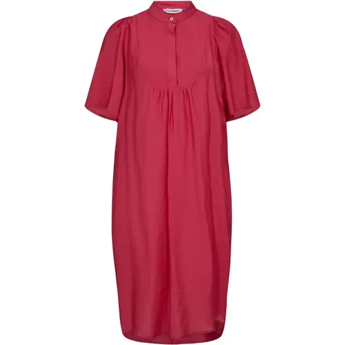 Flounce Detail Short Sleeve Dress , female, Sizes: M, XS, L, S - Co'Couture - Modalova