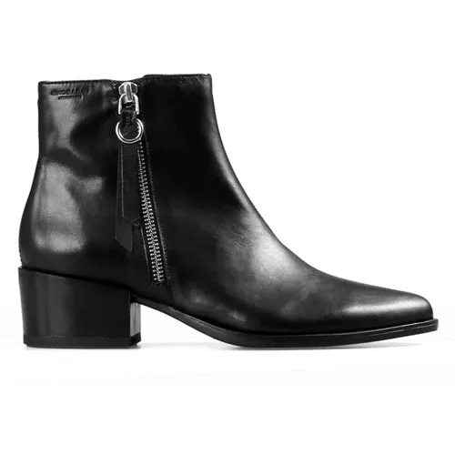 Marja Booties - High-Quality Leather Ankle Boots , female, Sizes: 4 UK - Vagabond Shoemakers - Modalova