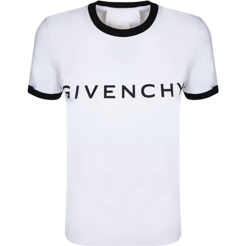 Weiße T-Shirt für Frauen , Damen, Größe: L - Givenchy - Modalova