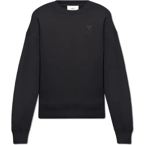 Sweatshirt mit Logo , Herren, Größe: L - Ami Paris - Modalova