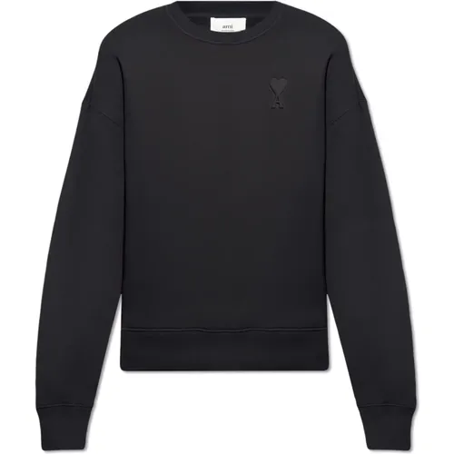 Sweatshirt mit Logo , Herren, Größe: XL - Ami Paris - Modalova