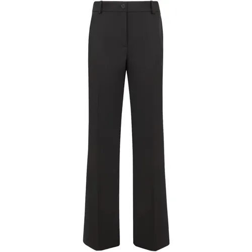 Wool Flared Trousers with Pockets , female, Sizes: XL, S, XS, M, L - P.a.r.o.s.h. - Modalova