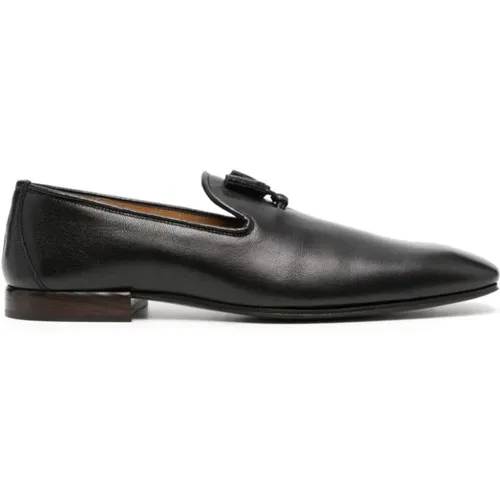 Leather Tassel Loafers , male, Sizes: 8 UK, 11 UK - Tom Ford - Modalova
