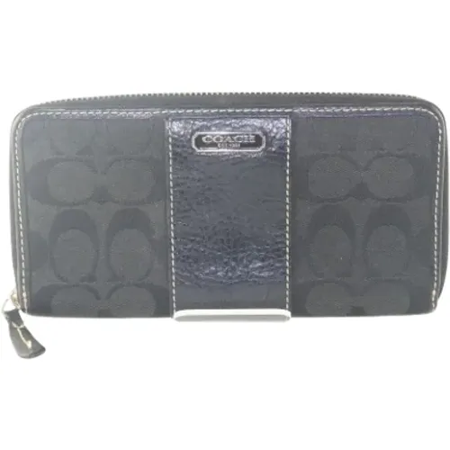 Pre-owned Canvas wallets , female, Sizes: ONE SIZE - Coach Pre-owned - Modalova