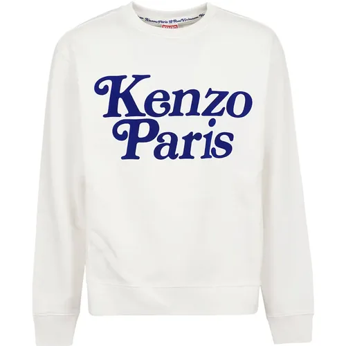 Off White Sweatshirt Kenzo - Kenzo - Modalova