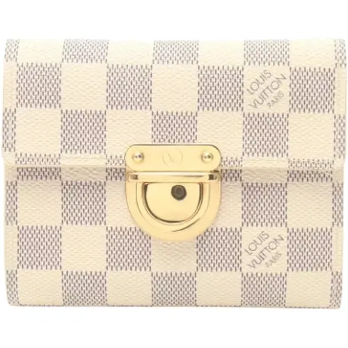 Pre-owned Canvas wallets , female, Sizes: ONE SIZE - Louis Vuitton Vintage - Modalova