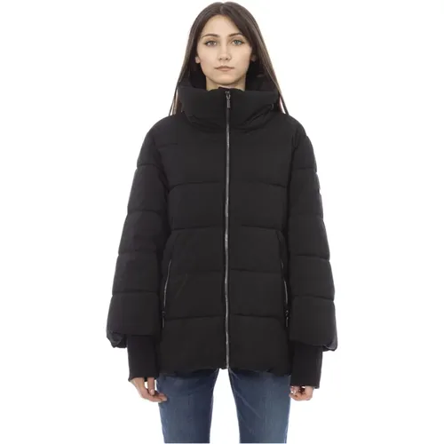 Kurze Steppjacke mit Kapuze , Damen, Größe: 3XL - Baldinini - Modalova