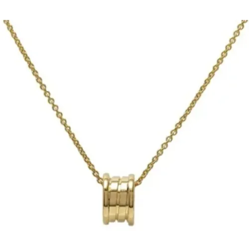 Pre-owned Gold necklaces , female, Sizes: ONE SIZE - Bvlgari Vintage - Modalova