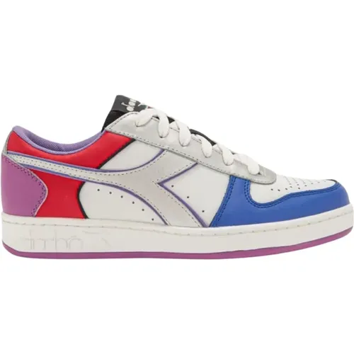 Niedrige Sneakers , Damen, Größe: 38 EU - Diadora - Modalova