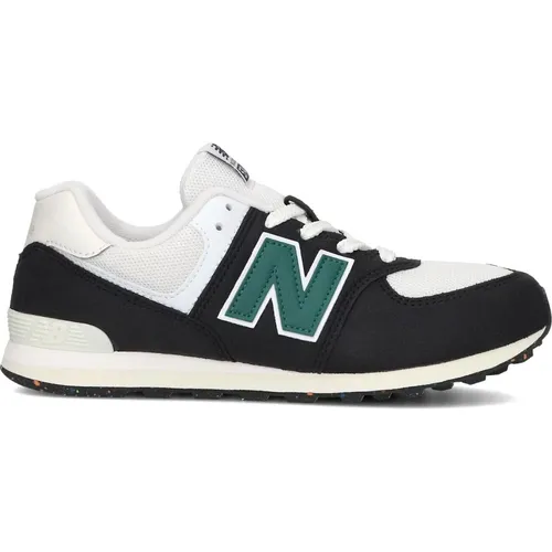 Jungen Sneakers Gc574 Schwarz Grün , Herren, Größe: 38 EU - New Balance - Modalova