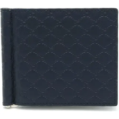 Pre-owned Leather wallets , male, Sizes: ONE SIZE - Gucci Vintage - Modalova