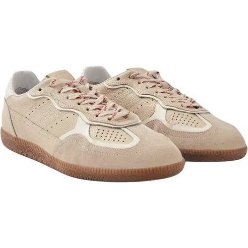 Tb.490 Rife Grain Cream Leder Sneakers , Damen, Größe: 40 EU - ALOHAS - Modalova